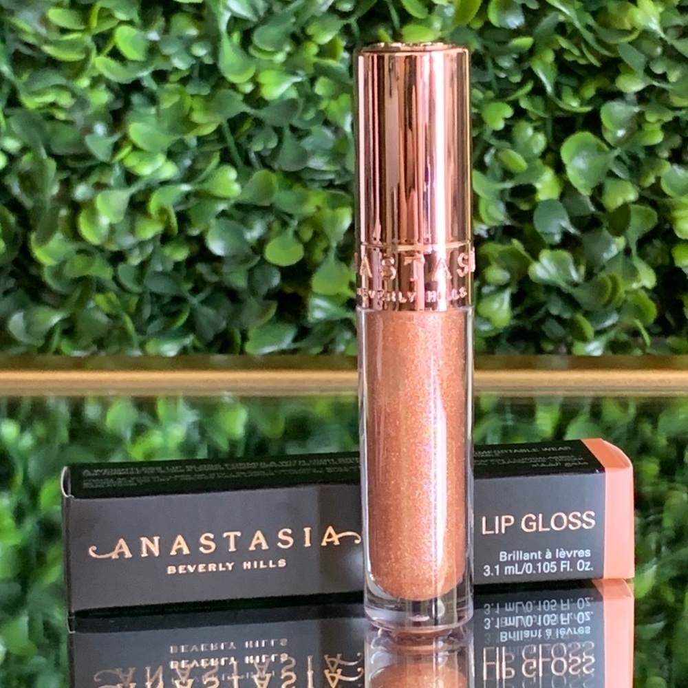 Anastasia Beverly Hills AMBER SPARKLE Lip Gloss | NEW | Neutral | ABH